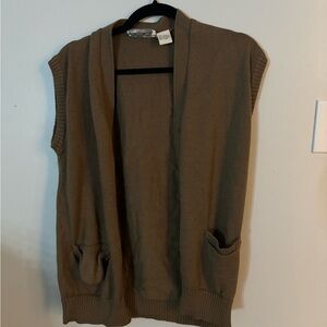 Brown vest